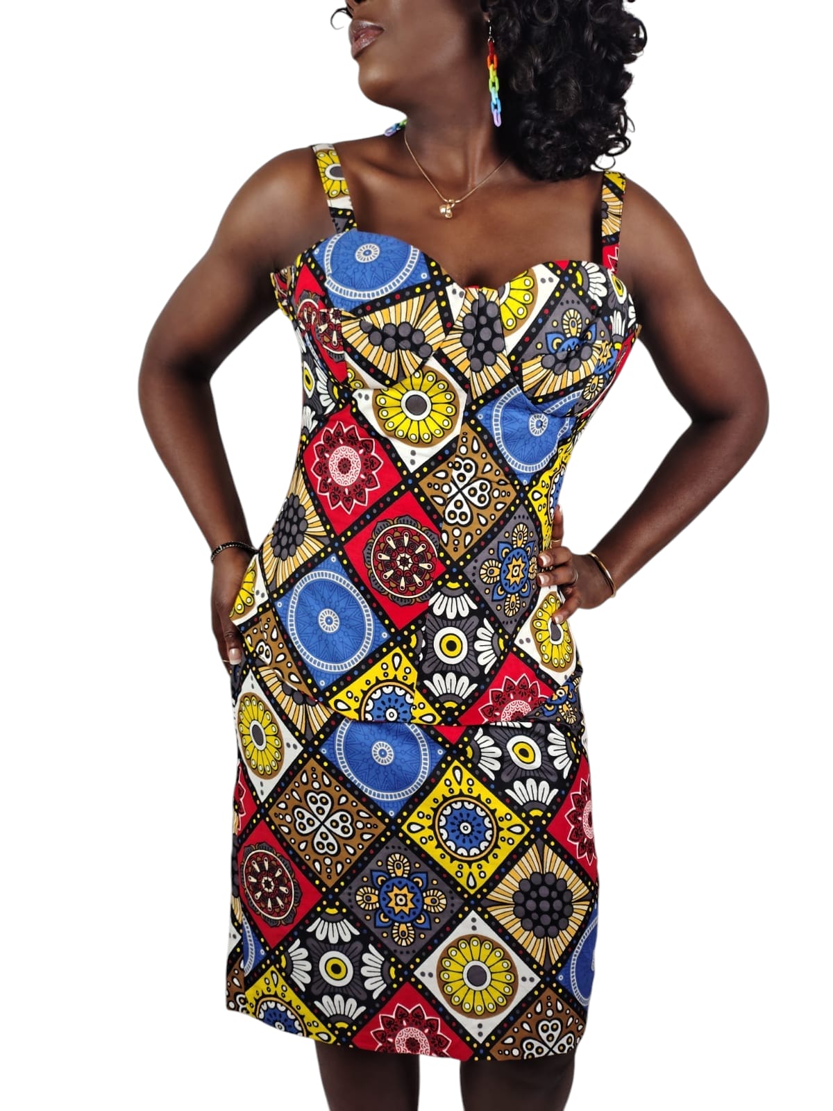 3Pcs Corset Top, Dress And Peplum Wrap Uk Size 8-10-12