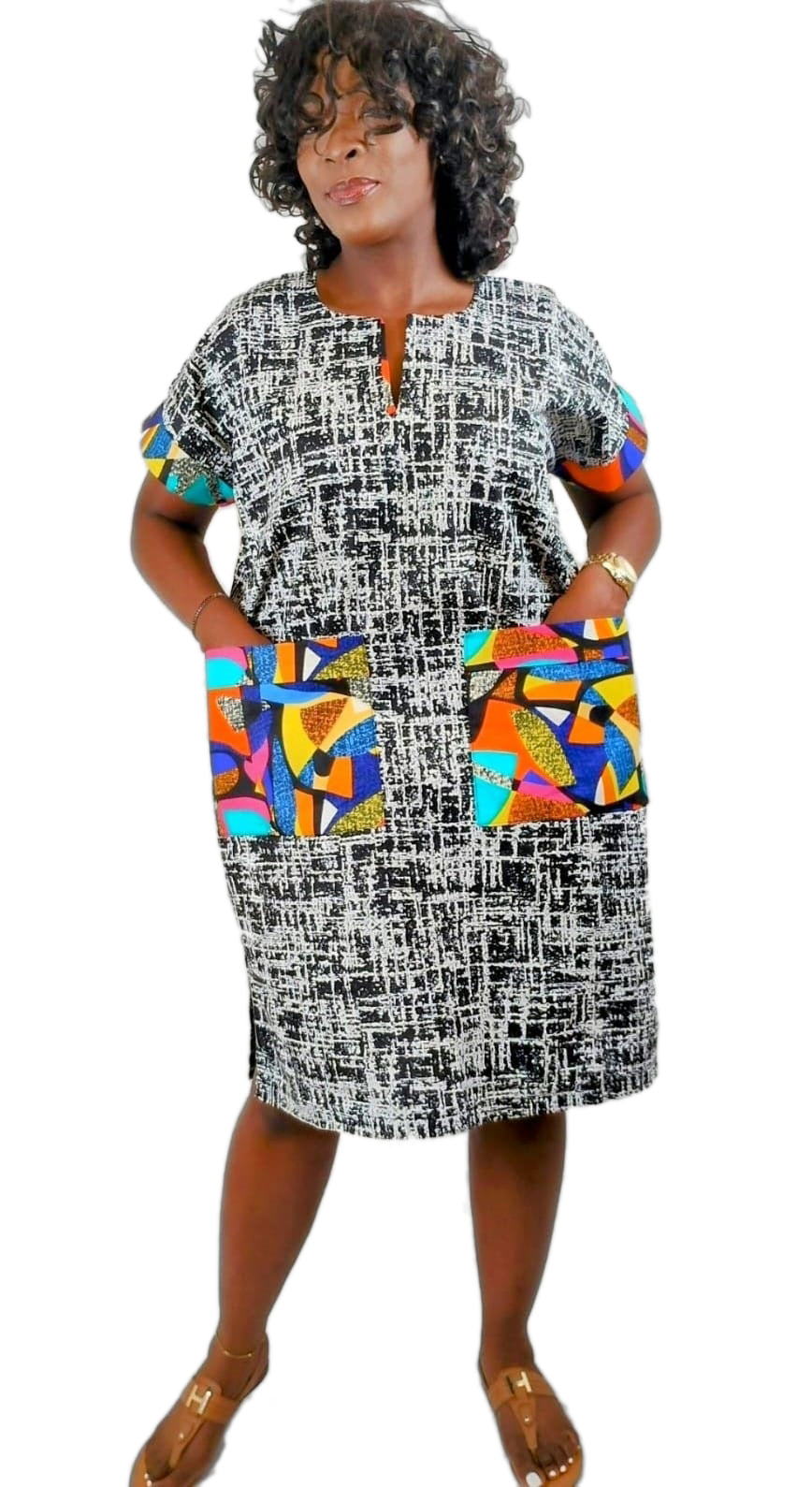 Casual Shirt Dress UK Size 8-10-12-14