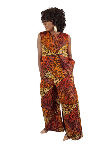 2-Piece Ruffle Open Back Top And Fitted Matching Midi-Rise Flare Pants UK Size  10 12 14